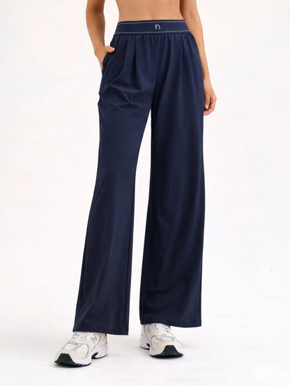 Women's High-Waisted Wide-Leg Sweatpants