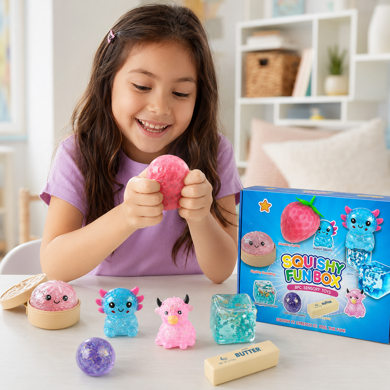 🎁 Set Box Malt Sugar Stress Relief Fidget Toys 🛍️