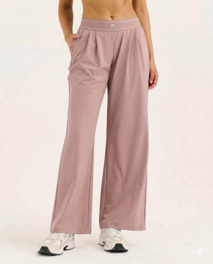 Women's High-Waisted Wide-Leg Sweatpants